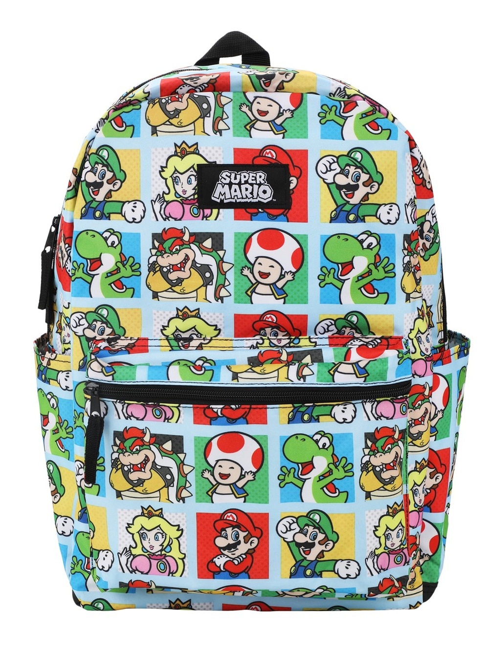 Super Mario Character Backpack Mario Luigi Peach Bowser Yoshi